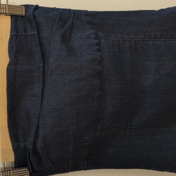 Le Chateau denim strapless tube dress, size small - Picture 2 of 4